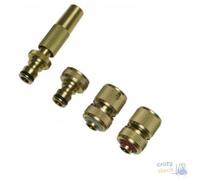 LANCIA IN OTTONE DIRITTA A GETTO REGOLABILE RACCORDI PAPILLON