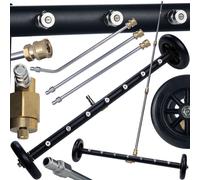 Lancia per lavaggio sottocarro 275 bar, 7 ugelli 40°, attacco rapido 1/4”, 3 lan