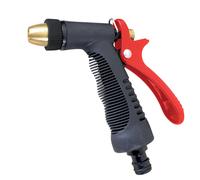 LANCIA PISTOLA IRRIGAZIONE REGOLABILE UGELLO OTTONE GIARDINO ATTACCO RAPIDO VALE