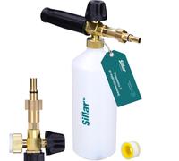 Spruzzatore di schiuma Sillar 1L ottone lancia schiuma adattatore per pulitor...