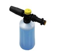 Lancia schiuma da neve da 750 ml, compatibile con idropulitrici for auto Karcher K2 K3 K4 K5 K7, generatore di schiuma di sapone con ugello spruzzatore regolabile