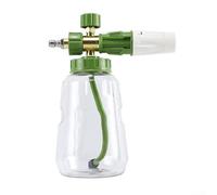 Lancia schiuma per lavaggio auto con regolazione spray 0 45 gradi e ugello rotante a 360 gradi per un facile utilizzo (verde matcha)