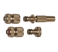 LANCIA SET 4PZ INNAFFIO RACCORDI PER TUBO D 1/2" PAPILLON (17266)