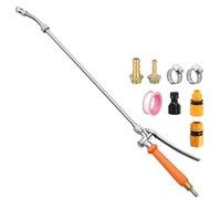 Lancia Spruzzatore 72 cm Bacchetta Spruzzatore, Asta Spruzzatore Spruzzo Universale Spruzzatore Giardino di Ricambio in Acciaio Inox Strumento di Pulizia per Giardino