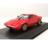 Lancia Stratos 1974 Rosso Modellino Auto 1:43 Maxichamps
