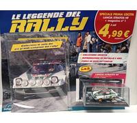 LANCIA STRATOS HF RALLY MONTE CARLO 1977 SCALA 1:43 - LEGGENDE DEL RALLY N. 1