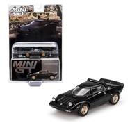 LANCIA Stratos HF Stradale - black - MiJo - Mini GT 1:64