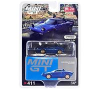 Lancia Stratos HF Stradale Bleu Vincennes Blue Limited Edition a 1800 Pezzi Worldwide 1:64 Modellino auto pressofuso by True Scale Miniatures MGT00411