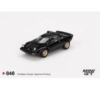 Lancia Stratos HF Stradale Nera LHD In Scala 1:64 Mini GT 00846L