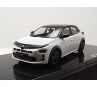Lancia Ypsilon 2025 Modellauto 1:43 Ixo Models Die-Cast Nero Bianco