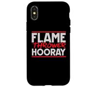 Lanciafiamme Hooray Lanciafiamme Hot Burn Custodia per iPhone X/XS