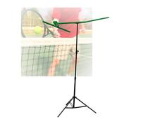 Lanciapalle da Tennis, Accessorio Leggero for L'allenamento, Regolabile da 90 A 200 Cm, for L'allenamento in Campo (Palline Non Incluse)(Can Hold 20)