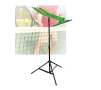 Lanciapalle da Tennis, Accessorio Leggero for L'allenamento, Regolabile da 90 A 200 Cm, for L'allenamento in Campo (Palline Non Incluse)(Can Hold 40)
