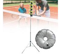 Lanciapalle da Tennis Elettrico, lanciapalle da Tennis per Uso Domestico, lanciapalle da Tennis Portatile, per esercitarsi nel Dritto, nel rovescio e nella volée