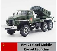 Lanciarazzi mobile Precision Model Art (PMA) 1:72 P0339 BM-21 gradi sovietico