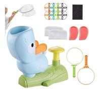 Lanciatore a dischi pieghevole - realizzato in ABS, set da disco per bambini piccoli | stimola l'apprendimento attraverso il movimento scientifico, sviluppa il coordinamento, ideale per