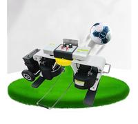 Lanciatore automatico di palle da football, macchina intelligente for il tiro al bersaglio, attrezzatura for la pratica del lancio, adatta for palle di misura 4/5, distanza di trasmissione entro 70 m