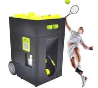 Lanciatore automatico di palline da tennis con telecomando e controllo tramite app, angolo regolabile, capacità di 50 palline, ideale per allenamento e allenamento da soli