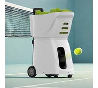 Lanciatore automatico di palline da tennis per pratica, allenatore portatile con capacità di 100 palline