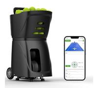 Lanciatore automatico portatile della palla da tennis con controllo di app, grande capacità per la pratica
