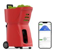 Lanciatore automatico portatile della palla da tennis con controllo di app, grande capacità per la pratica