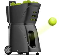 Lanciatore automatico portatile per palline da tennis, attrezzatura per esercitazioni controllata da app mobile con capacità di 100 palline e 4-6 ore di durata, ideale per gli appassionati di tennis