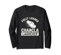 Lanciatore Chancla Completamente Caricato Mexican Heritage Chancla Lover Maglia a Manica