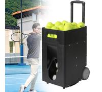 Lanciatore portatile per palline da tennis con controllo a doppia modalità, ideale per principianti e giocatori avanzati, perfetto per migliorare le abilità e sessioni di pratica