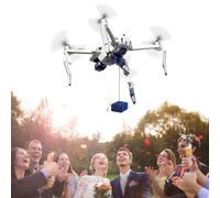✅ LANCIATORE TELECOMANDO X PESCA PICCOLI PACCHI ANELLO REGALO DRONE DJI MINI 2✅