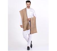Lancio 100" bellissimo scialle floreale invernale lana cashmere avvolgente do...