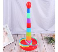 Lancio Anelli Gioco Bimbi Giochi Giocattoli Di Smistamento Del Colore