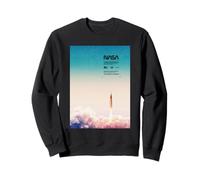 Lancio dello Space Rocket Shuttle della NASA SLS Felpa