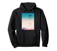 Lancio dello Space Rocket Shuttle della NASA SLS Felpa con Cappuccio