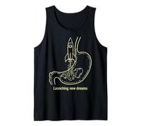 Lancio di New Dreams Rocket Stomach Design Canotta