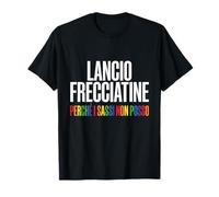 Lancio frecciatine perché i Sassi Non Posso Regalo Maglietta