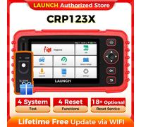 LANCIO X431 CRP123X Strumenti diagnostici per auto OBD2 Scanner Obd2 Motore ABS Airbag SRS AT Lettore di codici Aggiornamento gratuito Strumenti automobilistici