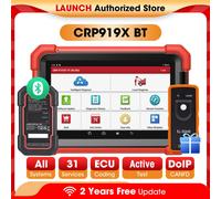 LANCIO X431 CRP919X BT OBD2 Scanner Strumenti diagnostici automobilistici Auto CANFD DOIP ECU Codifica Scansione professionale 2 anni Aggiornamento gratuito EU Version