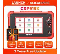 LANCIO X431 CRP919X OBD2 Scanner Strumenti diagnostici automobilistici Auto CANFD DOIP ECU Codifica OBDII Auto Professionale EU RU Version