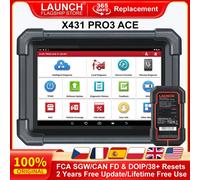 LANCIO X431 PRO3 ACE Strumento diagnostico per auto Scanner OBD2 Sistemi completi Guida di calibrazione ADAS Funzione DBScar VII Schermo da 10,1 pollici