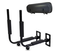 LANCO Automotive Supporto da parete per box da tetto [Fino a 52 cm di altezza, 40kg capacità di carico, Distanza regolabile in continuo, Inclusi tasselli/Viti per il montaggio]