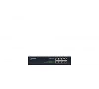 Lancom Systems GS-1108P Commutatore di rete non gestita Gigabit Ethernet (10/100/1000) Supporto Power over Ethernet (PoE) Nero, 61430