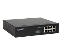 Lancom Systems GS-1108P Commutatore di rete non gestita Gigabit Ethernet (10/100/1000) Supporto Power over Ethernet (PoE) Nero, 61430
