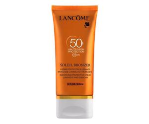 Lancôme Soleil Bronzer Smoothing Protective Cream Sun BB Cream SPF 50 50 ml