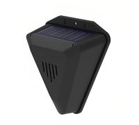 Lancoon Allarme per uccelli a energia solare Repellente IP55 Impermeabile 360° Protezione completa Suoni multipli Deterrenti Uccelli Nemico Cornuto Adatto per Giardino Esterno Cortile