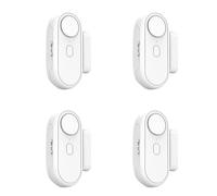 Lancoon Pack 4 Sensore Allarme Porta Finestra 120dB Campanello Modalità Ritardo Ingresso Arresto Automatico Sicurezza Casa Appartamento Garage