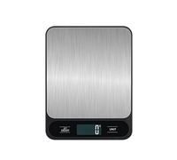 Lancoon Smart Food Scale 10kg/1g Bilancia da cucina digitale Grammi e once per la cottura e la perdita di peso in acciaio inox Batteria inclusa nero