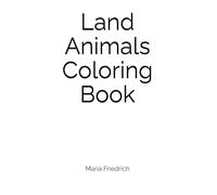 Land Animals Coloring Book