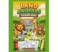 Land Animals Coloring Book