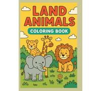 Land Animals: Coloring Book