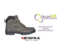 Cofra 25510-000.W47 - Scarpe antinfortunistiche Land Bis S3 SRC, misura 47", colore: Marrone